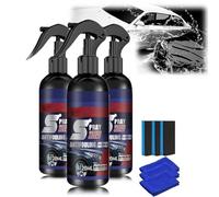 Spray per rivestimento in ceramica 3 in 1, multi funzione, agente rinewal per il restoring e la lucidatura, spray per il coa-ting spray (3 pezzi)