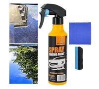 Spray per rivestimento in ceramica da 300 ml per auto - Rivestimento nano idrofobo lucido per vetro-| Spray repellente per la pioggia, protezione UV, antiossidante per vernice per auto e manutenzione
