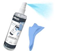 Spray per Schermi Display Con Panno in Microfibra, 250Ml, Kit Pulizia per Monito