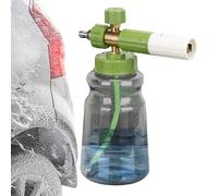 Spray per schiuma per auto | Ugello di spruzzo regolabile per idropulitrice e spray in schiuma - Schiuma ergonomica con attacco rapido per la pulizia della testina spray regolabile per