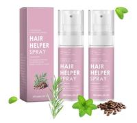 Spray per supporto per capelli, spray per olio per la crescita dei capelli, spray per la crescita dei capelli, siero di crescita dei capelli naturali per capelli più spessi e più pieni (2pcs)