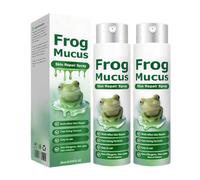 Spray per ultra riparato della pelle di rana Mucus, spray per il trattamento della pelle di veleno d'api avanzato, rimuovere le macchie per le donne, idratare e idratante per tutti (2pcs)