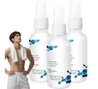 Spray per Uomo a Rapido Assorbimento 30ml - Supporto Duraturo per la Cura Personale Maschile, Aumenta l'Energia e la Resistenza nei Momenti Speciali, Formula Delicata e Discreta (A-3PC)