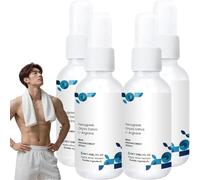 Spray per Uomo a Rapido Assorbimento 30ml - Supporto Duraturo per la Cura Personale Maschile, Aumenta l'Energia e la Resistenza nei Momenti Speciali, Formula Delicata e Discreta (A-4PC)