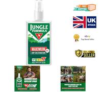 Spray per zanzare - 50% DEET Jungle Formula - Massima resistenza 90 ml