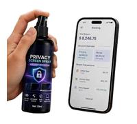 Spray Privacy Schermo Telefono Rivestimento Trasparente Antiriflesso E