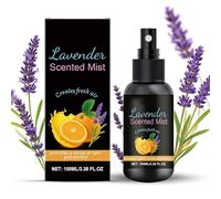 Spray Profumato Alla Lavanda, Profumo di Lunga Durata, Aumenta la Sicurezza, Lenisce I Sensi E Rinfresca L'ambiente(4pcs)