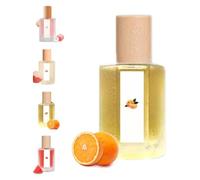 Spray profumato alla pesca, spray naturale per capelli e corpo, fragranza di frutta fresca a lunga durata, fragranza floreale legnosa, profumi da donna (aroma arancione)