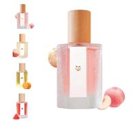 Spray profumato alla pesca, spray naturale per capelli e corpo, fragranza floreale legnosa di frutta fresca a lunga durata, profumo da donna (aroma di pesca)