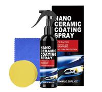 Spray Protettivo di Rivestimento per l'Automobile - Soluzione per Lucidatura Interni ed Esterni 100 ml,Agente Rivestente Protettivo Per La Dettagliatura 'Auto,per SUV Pickup Monovolume Moto Veicoli