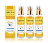 Spray protettivo per il cuoio capelluto, protezione solare SPF 30+, spray protettivo minerale per capelli, spray protettivo UV per riga e aree dirassabili, spray protettivo per il cuoio capelluto