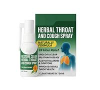 Spray protettivo per la gola, Elycura Spray detergenti per i polmoni a base di erbe, Spray protettivo per la gola, per la pulizia dei polmoni (1pc)