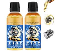 Spray Protettivo per Motori - Formula Anti-Usura & Antiruggine per Auto, Camion e Moto | Riduce l'Attrito,Prolunga la Vita del Motore | Spray Resistente al Calore per Parti Metalliche (2Pezzo)