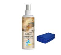 Spray Pulitore Interni Auto | Detergente 100 ml per Cruscotto e Condizionante Pelle | Rimuove Macchie da Tappezzeria Sedili in Pelle Tessuto Moquette con Pulizia Profonda