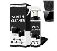 Spray pulitore per schermo TV, panno in microfibra per pulizia schermo e computer, senza striature, multiuso per viaggi, piccole TV, fotocamere, computer portatili, telefoni