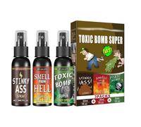 Spray Puzzolente 3 Pezzi Extra Forte Spray Ass Giocattoli Scherzo