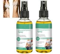 Spray rassodante per la cura del corpo e del viso, ad assorbimento rapido, anti-invecchiamento, spray per il corpo, anti-cellulite, crema per il corpo rassodante della pelle (2 pezzi)