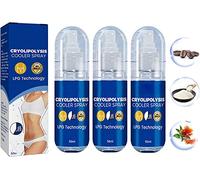 Spray refrigerante giapponese LPGTech Cryolipolysis, aiuta a bruciare grasso sottocutaneo e cellulite per prevenire l'accumulo di grasso (3 pezzi)