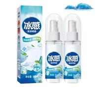 Spray refrigerante per climi caldi, spray rinfrescante per corpo e viso, spray freddo estivo portatile, nebulizzazione ultra fine, rinfrescante, senza residui, per viaggiare (2)