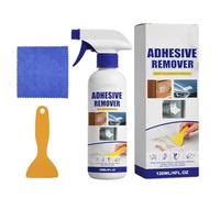 Spray Remover Adesivo 120 Ml Eliminatore Multi-Portatile Con Raschietto E | Staccabile Auto Per Casa Auto Pittura Parabrezza Legno Metallo Vetro Specchio Pavimento Parete Liscia