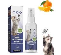Spray repellente per gatti agli agrumi, antigraffio per mobili, per interni ed esterni, ad azione rapida, per l'addestramento comportamentale e la protezione dei mobili