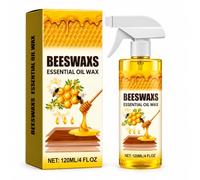 Spray Restauratore per Legno SHINEBEE, Cera d’Api per Mobili e Pavimenti in Legno, Lucidante Antigraffio e Protettivo, Effetto Brillante, Spray 120 ml con Spugna e Panno in Microfibra