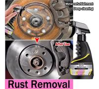 Spray Rimozione Ruggine Auto Cerchi Ferro Metallo Pulitore Rapido Antiruggine