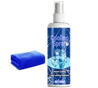 Spray rinfrescante, 100 ml, raffreddamento immediato estivo, portatile da viaggio, spray freddo per alleviare il calore nelle giornate calde, per attività all'aperto come piscina, picnic