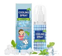Spray Rinfrescante a,Fredda Rinfrescante 50ml - Per Caldo Estate Sport All'aperto Viaggio Campeggio Golf Ciclismo Escursionismo