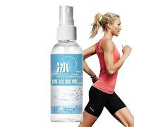 Spray Rinfrescante, Fine 100ml Spray Rinfrescante Per Il Corpo | Raffreddamento Istantaneo Sicuro Forniture Di Raffreddamento Di Lunga Durata Portatili Per Studenti, Estate, Ragazze,