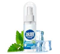 Spray rinfrescante per la pelle, portatile, per viso e corpo, per sport, viaggi, escursionismo, campeggio, allenamento militare estivo, trasportabile in borsa, tasca