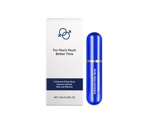 Spray Ritardante Endurance per Uomo | Migliora l'Intimità e Dura di Più | Sicuro per Pelli Sensibili 6 ml