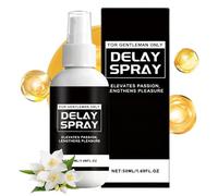 Spray ritardato, spray per la cura 'intimità, 50 ml, costruzione delicata con texture liscia, accessorio per la fiducia in sensazione, strumento maschile per prestazioni maschili con design