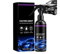 Spray Rivestente per Veicoli | 100 ml Liquido Rapido A Lunga Durata E Ad Alta Lucentezza | Protezione e Lucentezza Spray per Carrozzeria | Lavaggio Veicoli E Camion Motocicli Camper Fari Vernice Casa