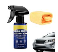 Spray Rivestimento Nano Per Auto,Agente Rinnovo Esterno | Spray UV-Resistente per Auto SUV Pick-Up Restauro Esterno,Garage Esterni Autoveicoli Manutenzione