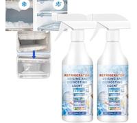 Spray sbrinante per frigorifero e congelatore, spray per scongelamento e sbrinamento del frigorifero, spray per sbrinamento e sbrinamento del congelatore, agente di sbrinamento e sbrinamento del