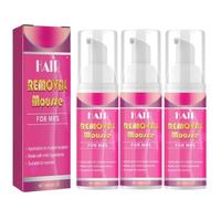 Spray schiumogeno depilatorio, crema depilatoria per corpo e viso, formula delicata, adatta a viaggi, appuntamenti, feste e per la stagione dei costumi da bagno.