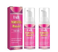 Spray schiumogeno depilatorio, crema depilatoria per corpo e viso, formula delicata, adatta a viaggi, appuntamenti, feste e per la stagione dei costumi da bagno.