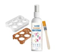 Spray separante a forma di silicone, 100 ml, facile da maneggiare, spray separante in resina epossidica, per adulti, professionisti e principianti dilettanti e festivi