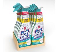 Spray Sgrassatore Bagno con Candeggina Profumo di Fiori d Arancio e Limone 10