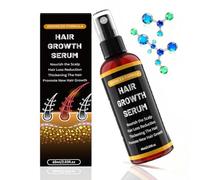 Spray Siero per la Crescita dei Capelli per Uomo e Donna, Accelerare la Crescita dei Capelli, Anticaduta Capelli, con Olio di Rosmarino, Olio di Ricino (Castor Oil) e Biotina, 60 ml