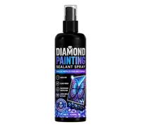 Spray Sigillante Per Pittura Di Gemme 100 ml Asciugatura Rapida Trasparente | Colla Permanente per Arte Gemme per Puzzle Sottobicchieri Progetti Fai-da-te e Lavori Art