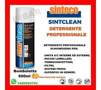 SPRAY SINTECO SINTCLEAN IGIENIZZANTE SCHIUMOSO PER SISTEMI FRIGO E FILTRI 600ML