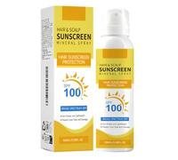 Spray solare per capelli e cuoio capelluto SPF 100, leggero e con protezione UV, previene lo sbiadimento del colore e la secchezza per tutti i tipi di capelli. (1Pezzo)