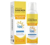 Spray solare per cuoio capelluto e capelli SPF 100, spray protettivo solare per capelli per prevenire lo sbiadimento del colore e la secchezza (1 Pcs)