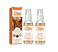 Spray, spray per serraggio al petto, ginecomastia SoliPac, crema allo zenzero per il rafforzamento della ginecomastia, crema allo zenzero Solipac (2 pezzi)
