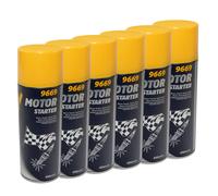 Spray Starthilfe Motor Starter MANNOL Kaltstart Startpilot Start Fix 6 x 450 ml