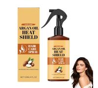 Spray Termoprotettore all'Olio di Argan, Balsamo Senza Risciacquo e Siero Anti-Crespo, Lisciante Rapido, Effetto Seta e Lucentezza
