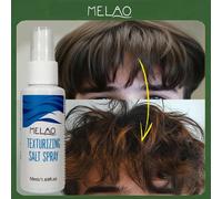 Spray texturizzante per uomo, Spray salino texturizzante MELAO per uomo, aggiunge volume e texture, per stili spettinati e ondulati, tenuta forte, formula leggera, 50ml/1.69fl.Oz