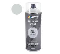 Spray vernice Motip industriale grigio chiaro RAL 7035 asciugatura rapida (spray